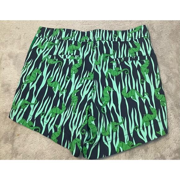 HALEY AND THE HOUND GREEN LIZARD SIZE 6 SHORT SHORT MADE IN USA SUPER SOFT - Picture 2 of 3